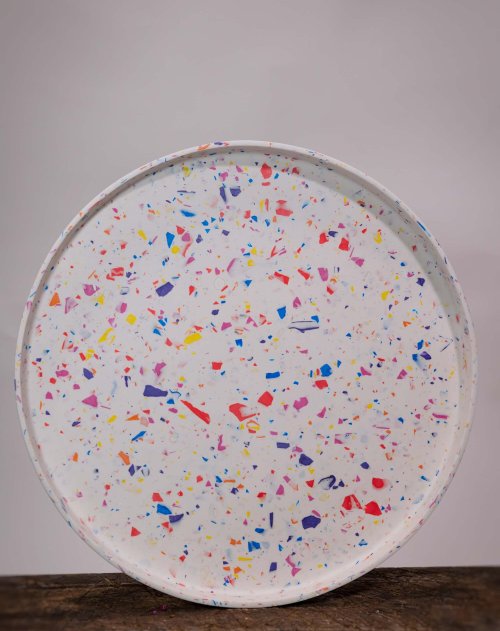 Confetti Terrazzo Tray