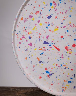 Confetti Terrazzo Tray