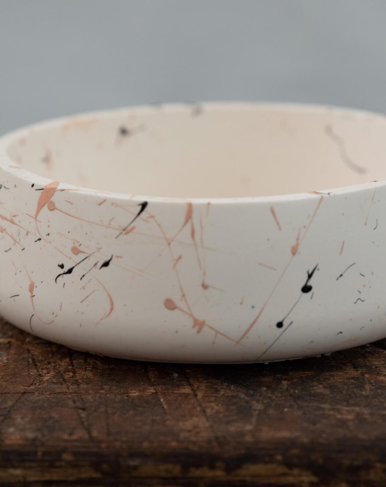 Splashed Art Bowl