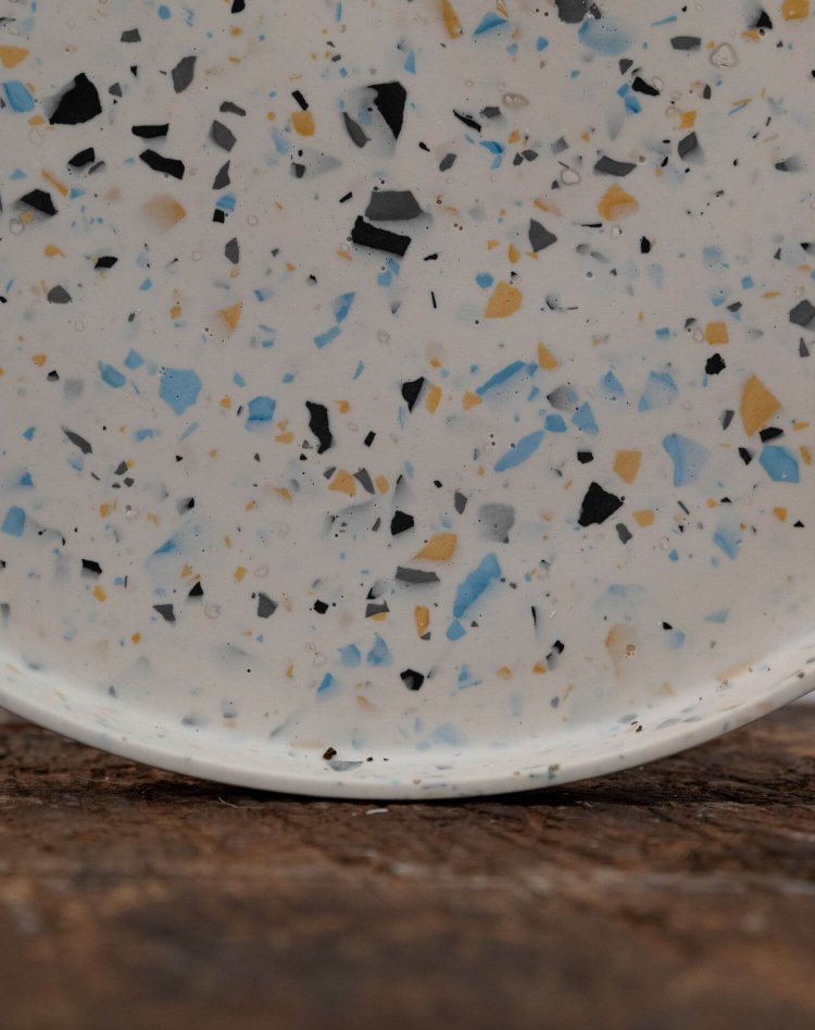 Pure Curve Terrazzo Tray