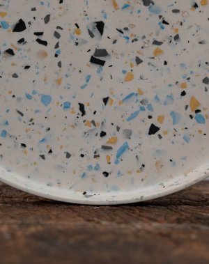 Pure Curve Terrazzo Tray