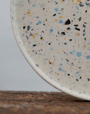 Pure Curve Terrazzo Tray