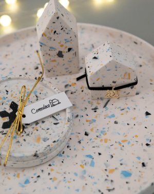 Pure Curve Terrazzo Tray