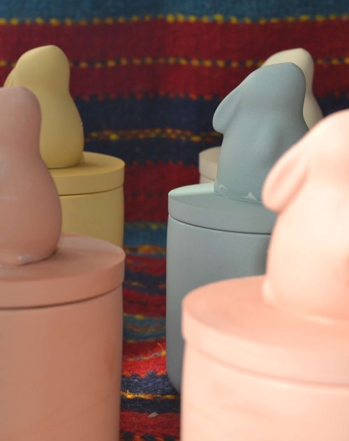 Bunny Candle Jar 