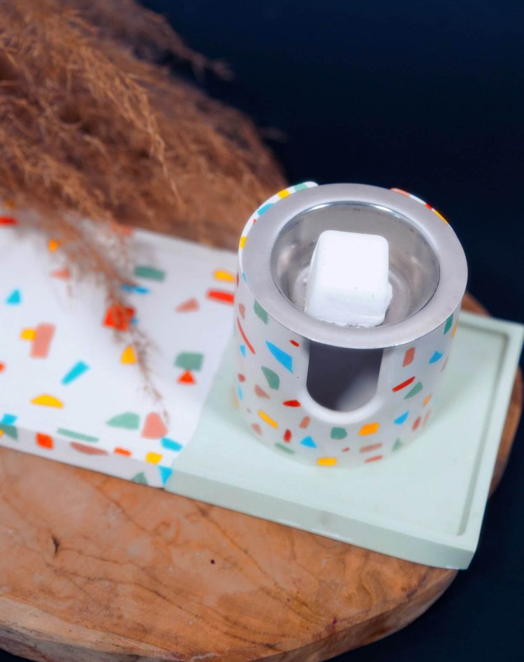 Confetti Terrazzo Wax Melt Burner
