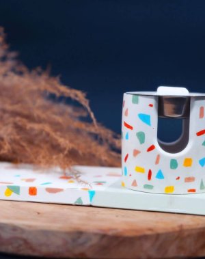 Confetti Terrazzo Wax Melt Burner