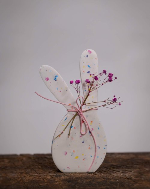 Confetti Terrazzo Easter bunny