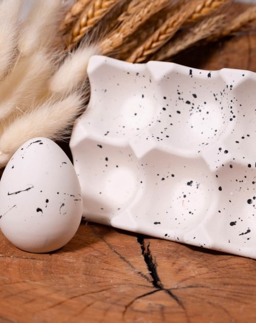 Subtle Splatter Egg Tray